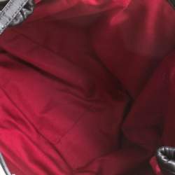 مملوكة مسبقًا حقيبة ميو ميو ساكا 2 جلد مبطنة سوداء