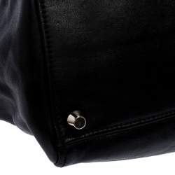 مملوكة مسبقًا Miu Miu Black Leather Turnlock Tote