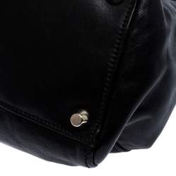 مملوكة مسبقًا Miu Miu Black Leather Turnlock Tote