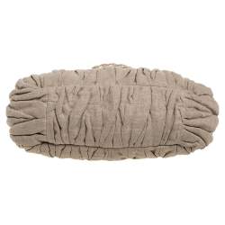 مملوكة مسبقًا حقيبة ميو ميو كانفاس وجلد ماتيلاس بيج / ذهبي