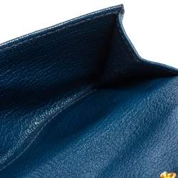 مملوكة مسبقًا محفظة ميو ميو جلد مادراس أسود مضغوطة