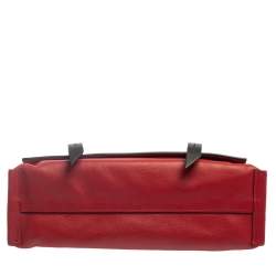 Miu Miu Red Leather Grace Shoulder Bag