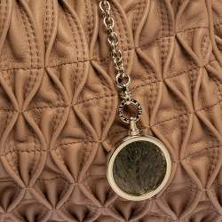 مملوكة مسبقًا Bvlgari Beige Quilted Leather Monette Tote
