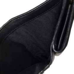 مملوكة مسبقًا محفظة مضغوطة ميو ميو جلد ماتيلاس أسود بقلاب 