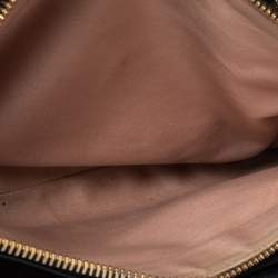 Pre Owned Miu Miu Grey/Black Leather Tote