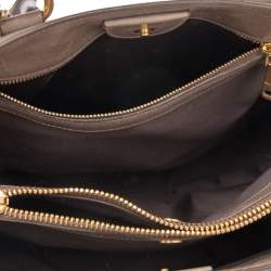 Miu Miu Beige Vitello Shine Leather Tote