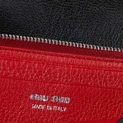 Miu Miu Black Leather Wristlet Wallet on Chain
