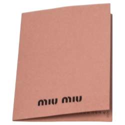 Miu Miu Beige Grained Leather Convertible Satchel