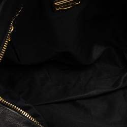 مملوكة مسبقًا حقيبة ميو ميو ياليتو سوفت جلد فيليتو أسود