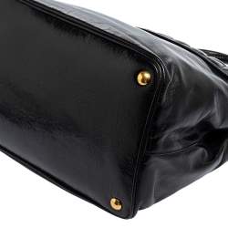 Pre Owned حقيبة يد ميو ميو جلد مبطن ترابو لامع فيتالو