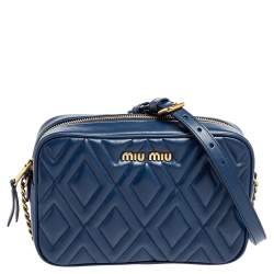 Miu Miu Matelass茅 Crossbody Bag