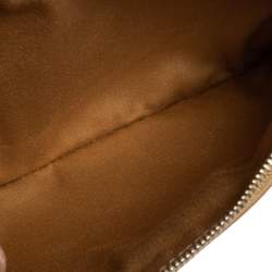 Pre Owned Miu Miu Multicolor Woven Leather Bucket Hobo