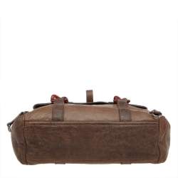 Miu Miu Brown Leather Shoulder Bag