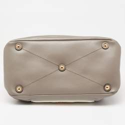 Miu Miu Tricolor Vitello Soft Leather Flap Top Handle Bag