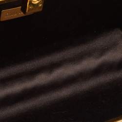 Miu Miu Pink Leather Chain Clutch