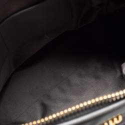 Miu Miu Grey Matelassé Leather Flap Tote