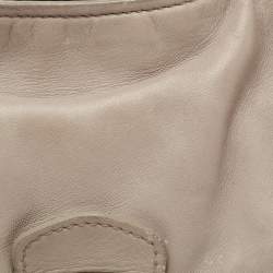 Miu Miu Beige Matelasse Leather Sacca 2 Shoulder Bag