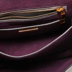 Miu Miu Two Tone Madras Leather Flap Crossbody Bag