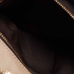 Miu Miu Beige Glazed Leather Bow Tote