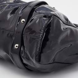 Miu Miu Black Patent Leather Tote