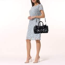 Miu Miu Black Patent Leather Tote