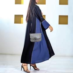 Miu Miu Grey Leather Flap Shoulder Bag