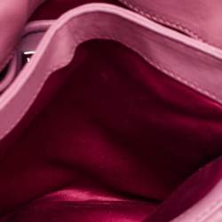 Miu Miu Bubble Gum Matelasse Leather Crystal Crossbody Bag
