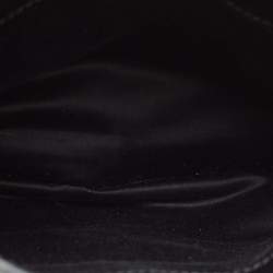 Pre Owned Miu Miu Black Madras Leather Tote