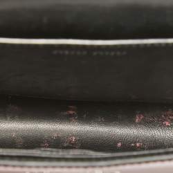Miu Miu Pink Patent Leather Pushlock Flap Chain Crossbody Bag
