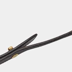 Miu Miu Black Leather Bow Satchel