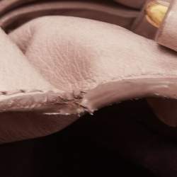 Miu Miu Pink Leather Bow Top Handle Bag