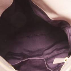 Miu Miu Pink Leather Bow Top Handle Bag