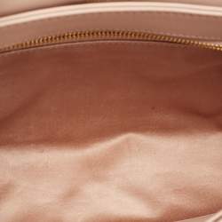 مملوكة مسبقًا Miu Miu Beige Matelassé Leather Turnlock Flap Shoulder Bag