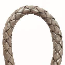 Miu Miu Grey Cloque Leather Chain Satchel
