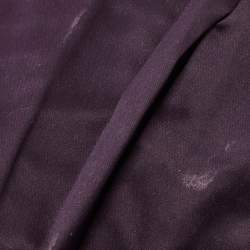 Miu Miu Burgundy Matelassé Leather Coffer Hobo