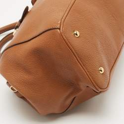 Miu Miu Brown Leather Doctor Frame Bag  