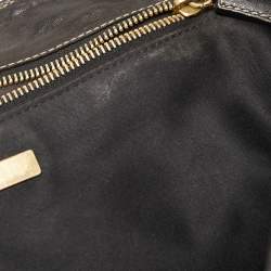 Miu Miu Black Leather Flap Shoulder Bag