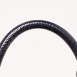 Pre Owned Miu Miu Dark Blue Vitello Lux Leather Bow Satchel