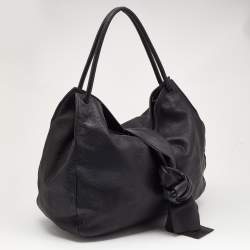 Miu Miu Black Leather Hobo