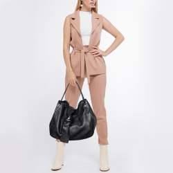 Miu Miu Black Leather Hobo