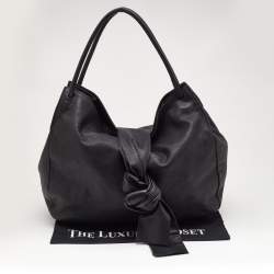 Miu Miu Black Leather Hobo