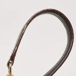Miu Miu Black Leather Pushlock Flap Shoulder Bag