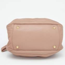 Miu Miu Beige Leather Shoulder Bag