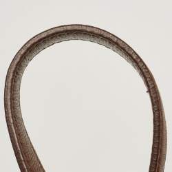 مملوكة مسبقًا Miu Miu Brown Matelassé Leather Bauletto Aperto Tote