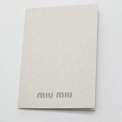 Miu Miu Multicolor Canvas and Leather Patchwork Tote