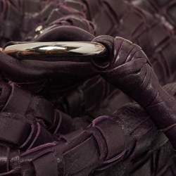 Pre Owned حقيبة يد ميو ميو جلد مغزوب متعدد الألوان