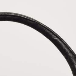 Pre Owned Miu Miu Black Leather Studded Pocket Satchel