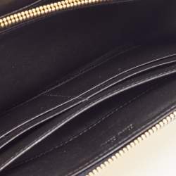 Miu Miu Tri Color Mixed Quilted Leather Zip Around Continental Wallet