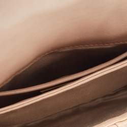 Miu Miu Beige Matelassé Leather Crossbody Bag