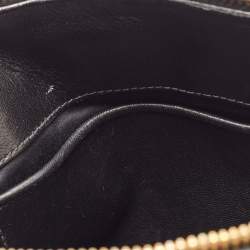 Miu Miu Black Matelassé Leather Bauletto Satchel